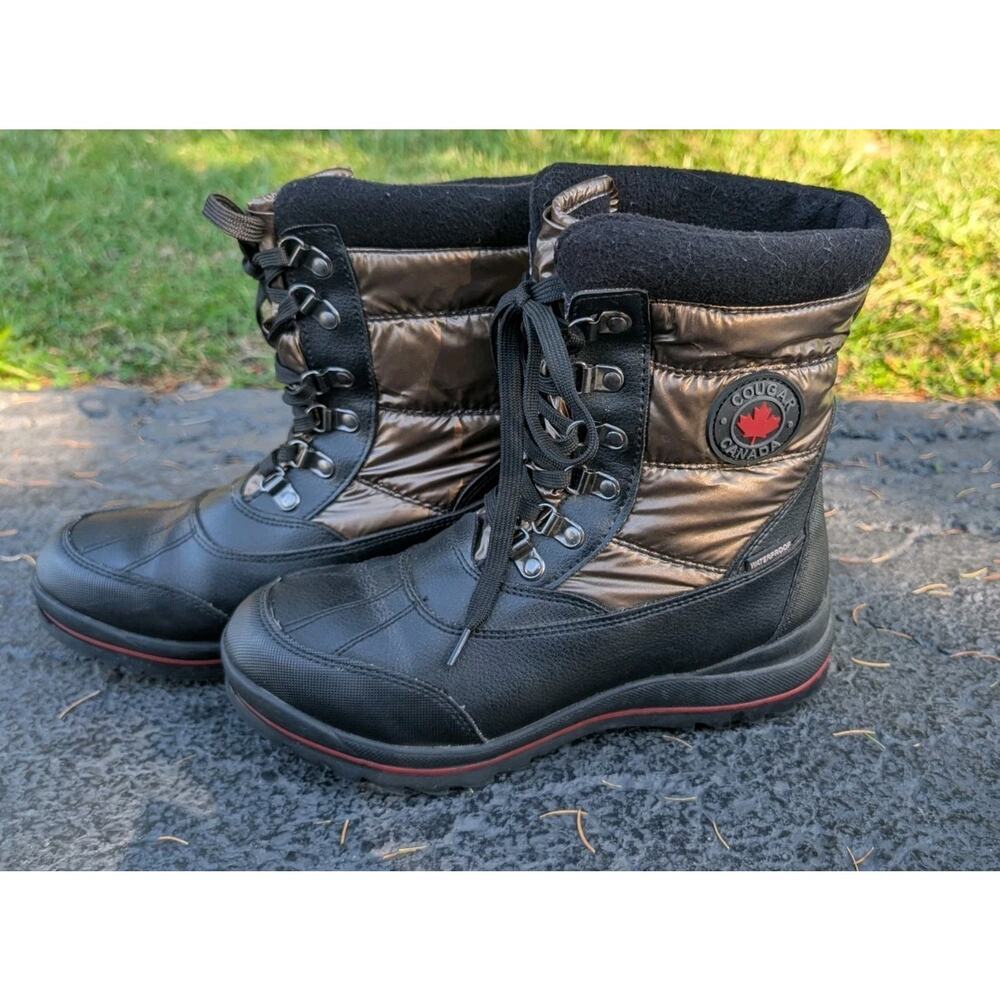 Cougar Canada Women’s Chamonix Bronze Winter Water Proof Boots US 8 NE (-22F)